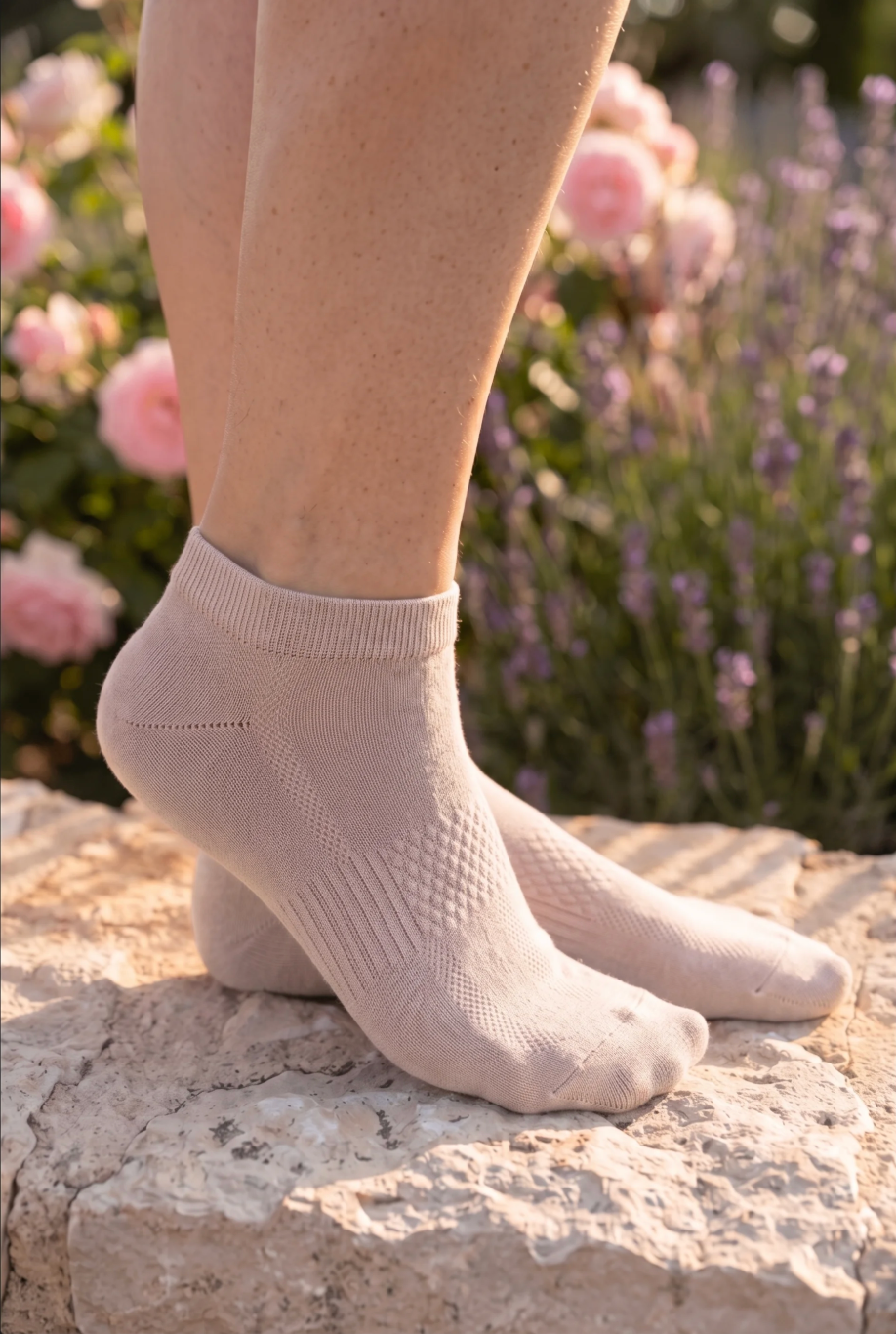 Pack de 5 Chaussettes Courtes YELENA en bambou