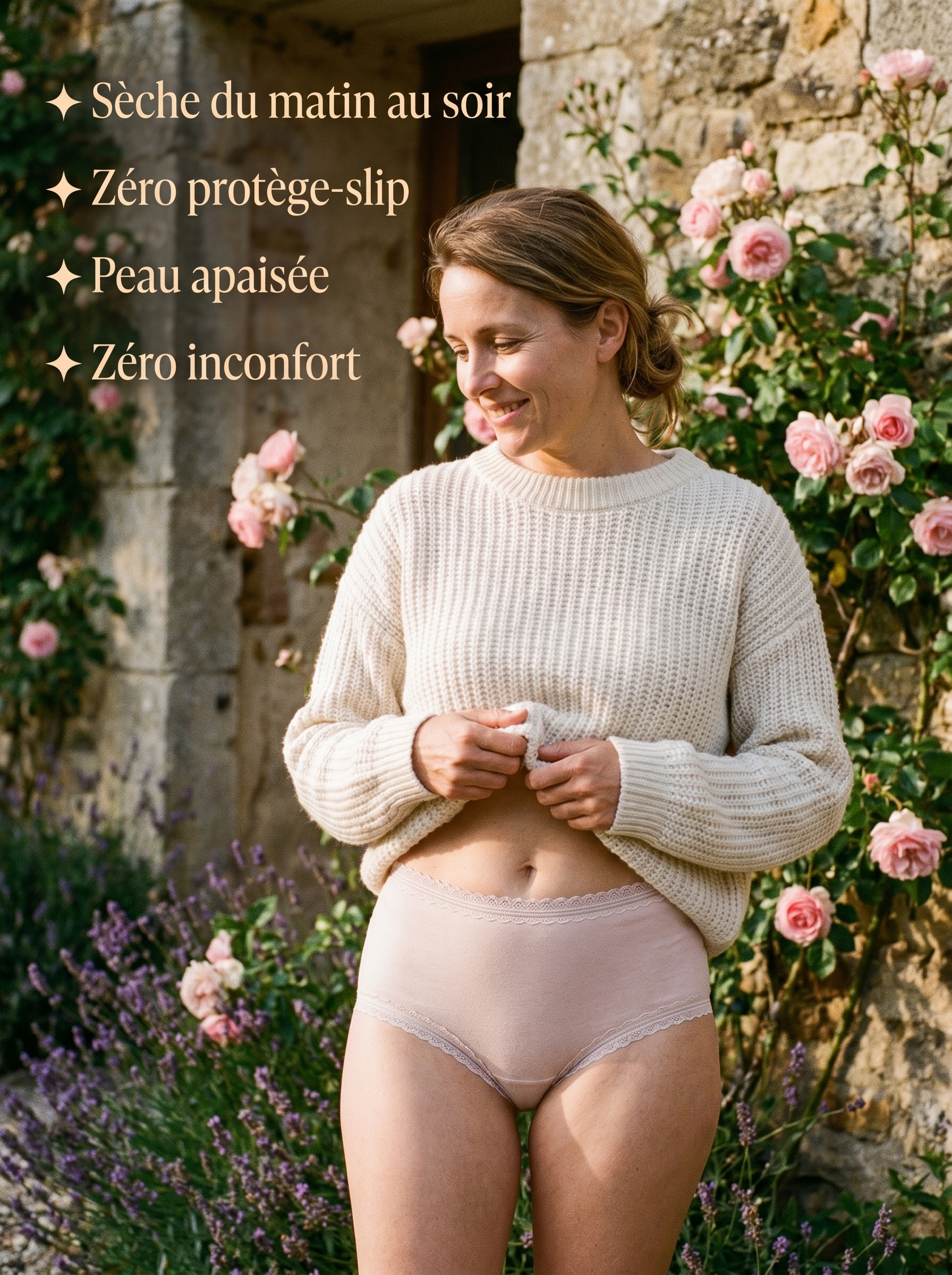 Culotte LILI en bambou (Taille Haute) | Fini l'humidité du quotidien