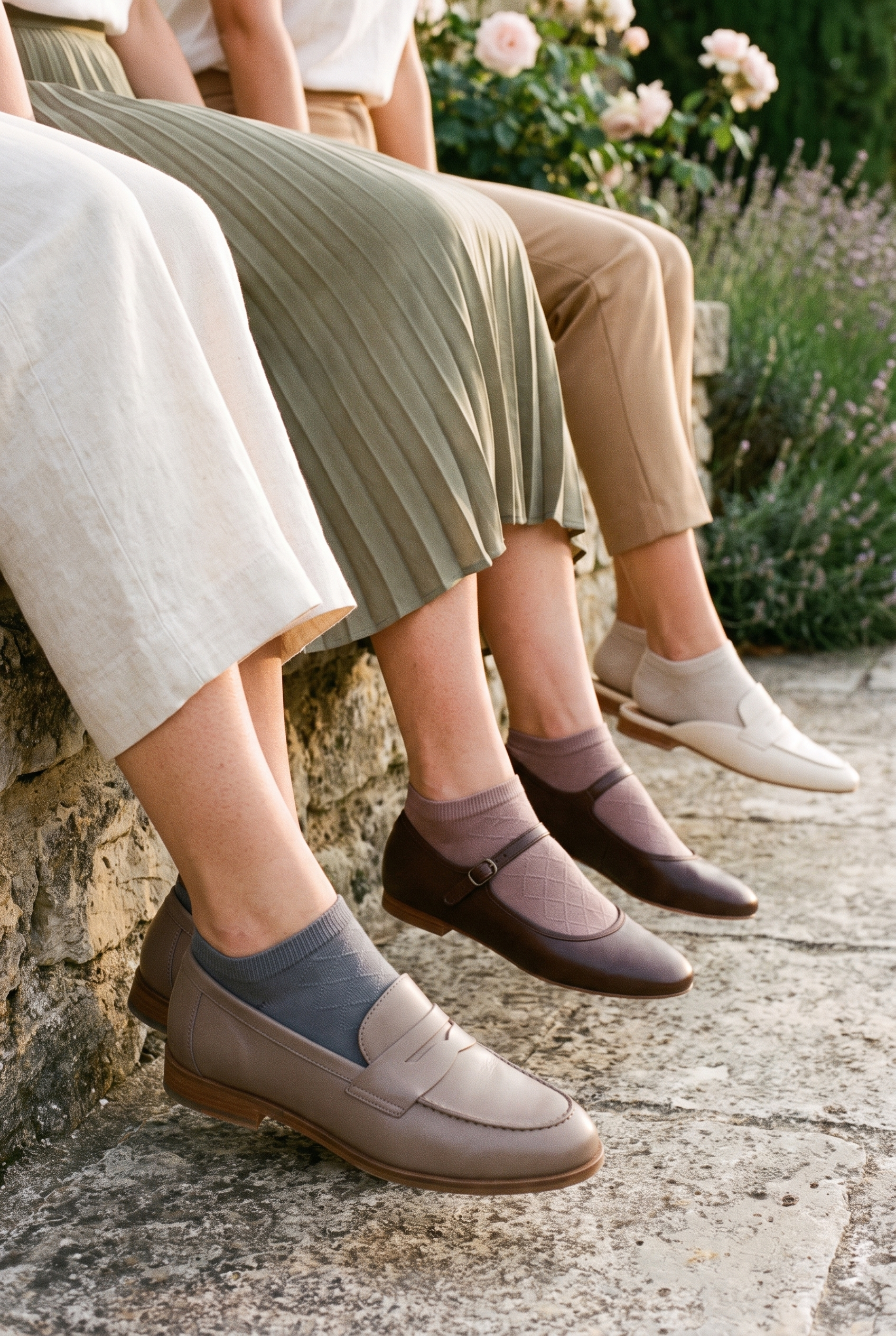 Chaussettes Courtes YELENA en bambou | Fini les pieds humides