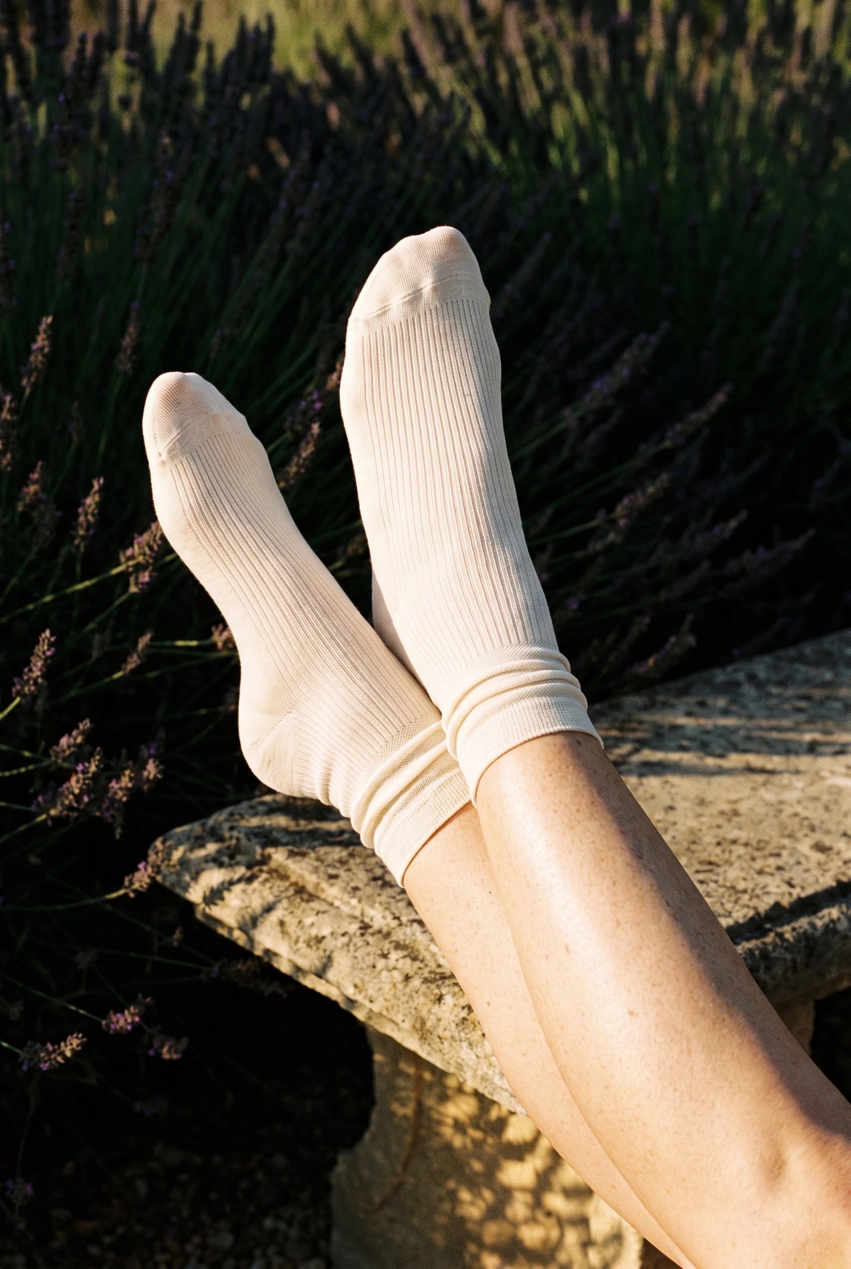 Chaussettes Hautes ANDY en bambou | Fini les pieds humides